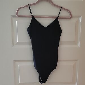 Abercrombie & Fitch Ribbed Cami Bodysuit